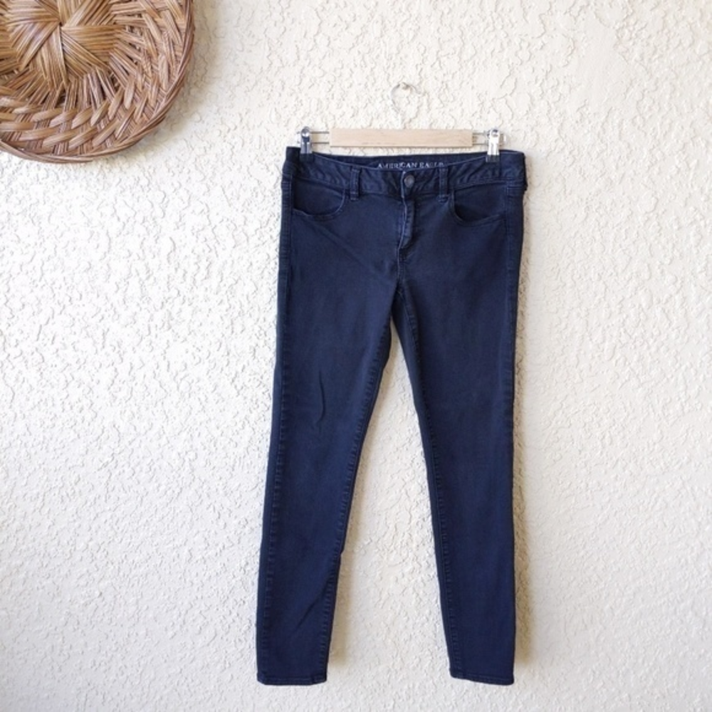American eagle jegging skinny‎ black stretchy